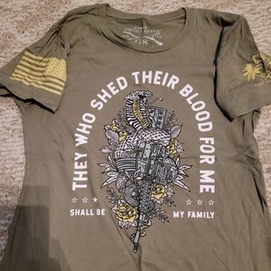 Womens grunt style shirt